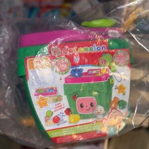 Brand new cocomelon veggie learning basket